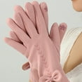 thumbnail image 5 of 2 pares de guantes cálidos acolchados y gruesos para mujer, resistentes al viento y al frío, con pantalla táctil, para exteriores, de terciopelo, para invierno, 691, 5 of 5
