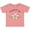 Mauve, variant on Inktastic Pawpaw's Girl Heart Flowers Girls Baby T-Shirt