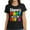 Black, variant on Happy First Day Of Pre-k Teacher Student Back To S Womens T-shirts with Bold and Trendy Graphics