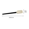 thumbnail image 2 of Wooden Handle Silicone Scraper Double-Sided Curved Baking Spatula Food-Grade Heat- (-20°F to 220°F) Stainless Steel Core Non-Slip Grip All-Purpose Kitchen Tool, 2 of 2