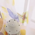 thumbnail image 4 of 1X a Curtain Butterfly Sheer Curtain Window Treatment Voile Drape Valance 1 Panel Fabric, 4 of 9