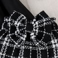 thumbnail image 5 of jsaierl Toddler Baby Girls Outfits 2 Pcs Ruffle Long Sleeve Tops and Plaid Woolen Skirt Dress Sets Infant Girls Cute Fall Winter Clothes 6M-3T, 5 of 9
