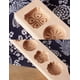 thumbnail image 2 of Molde Chino Tradicional Festival de Medio Otoño Pastel de Luna Molde 4 Flores Molde de Madera Hecho a Mano para Hornear para Muffins Pastel de Luna Galleta Galleta Pastel de Calabaza de Chocolate brillar Electrónica, 2 of 5