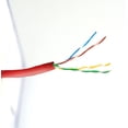 thumbnail image 2 of Cable Ethernet VIVO CCA Cat5e 24 AWG 305 m UTP rojo, 2 of 9