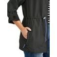 thumbnail image 4 of WEATHER TAMER Women's Plus-Size Hooded Packable Anorak--Zips Up Into A Small Pouch, 4 of 4