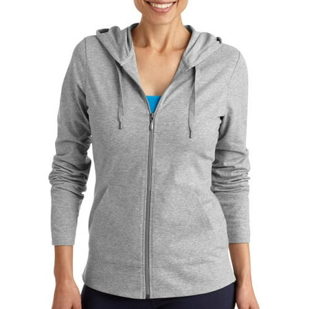 Danskin Now Women's Dri-More Core Zip Up Hoodie