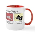 thumbnail image 2 of CafePress - Greyhound Activity Guide Mug - 11 oz Ceramic Mug - Novelty Coffee Tea Cup, 2 of 6