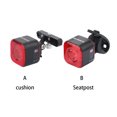 thumbnail image 4 of Dalazy Taillight Smart Brake Sense Rechargeable Bike Adjustable Auto Star Stop 8 Modes Flashing Lamp Riding Accessories Seatpost, 4 of 8