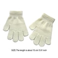 thumbnail image 4 of Minnieouse 1 par de guantes para niños, calentador de manos para exteriores de estilo sencillo, cubiertas para calentar manos para niños y niñas, guante guantes y mitones Blanco Minnieouse AP009862-06, 4 of 6