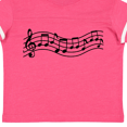 thumbnail image 4 of Inktastic Music Staff Musical Gift Boys or Girls Toddler T-Shirt, 4 of 5
