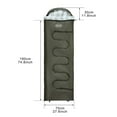 thumbnail image 4 of de dormir individual para Colchoneta cómoda sobre ligero portátil de dormir impermeable para senderismo Adultos Mochilero shamjiam colchón para dormir, 4 of 9