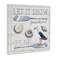 thumbnail image 3 of Stupell Industries Coastal Snow Somewhere Else Canvas Art, 36 x 36, by Elizabeth Tyndall, 3 of 8