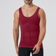 thumbnail image 2 of Camiseta de compresión para hombre, chaleco adelgazante: camiseta sin mangas para hacer ejercicio, tejido de nailon, corte ajustado, tallas S-XXXL para gimnasio y soporte abdominal, 2 of 4