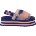 thumbnail image 6 of UGG Womens Disco Marble Slide Slipper 9 Violet Night, 6 of 8