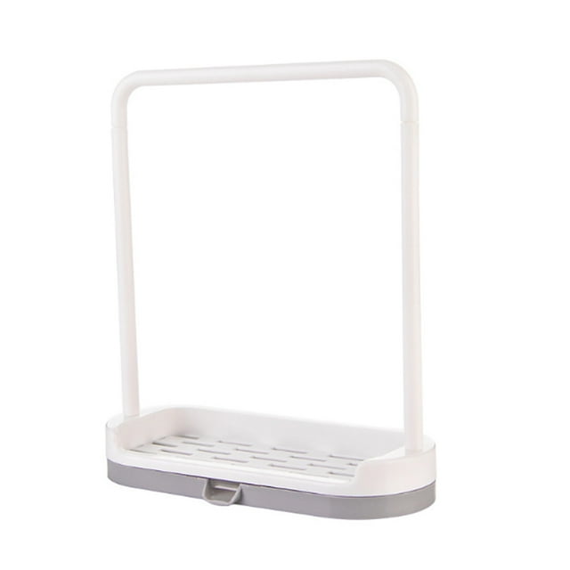 Fiudx Nuevo Estante Colgante para Utensilios de Cocina y Baño, Diseño de Plástico Portátil, Lavable y Fácil de Colocar, Organizador para El Hogar, Multiusos para Cocina y Baño, Tamaño 19,3 X 16,8 X 7