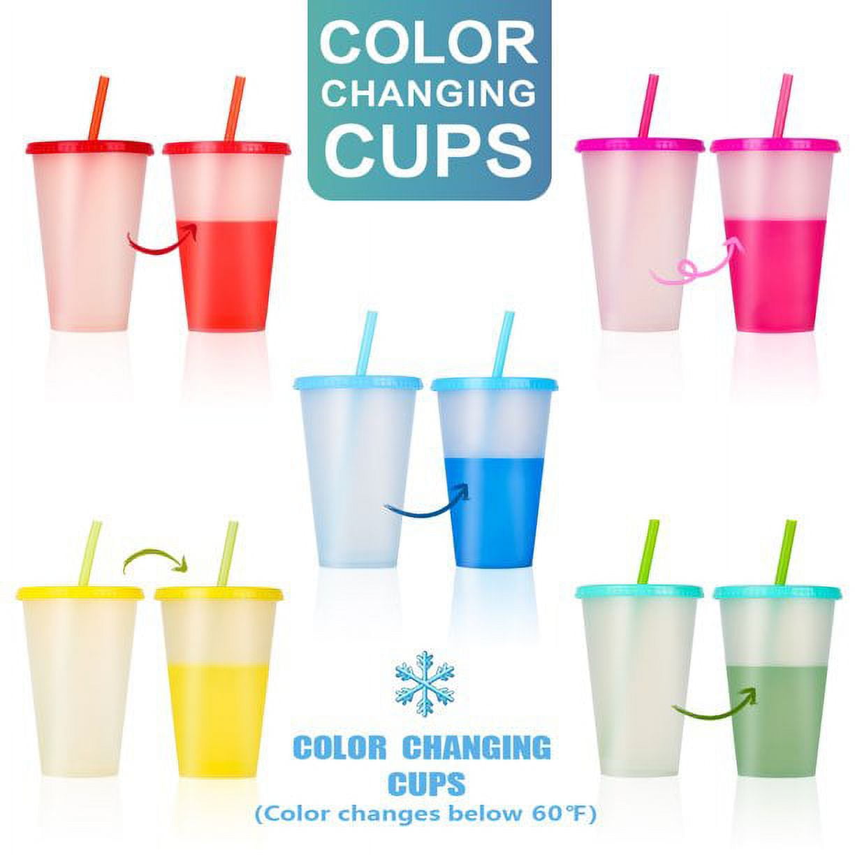 Kids Colour Changing Tumbler & Straw Set – The Smoothie Bombs