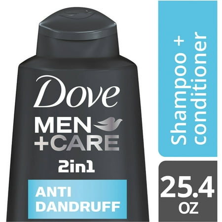 Dove Men + Care Anti pelliculaire 2 en 1 Shampooing et revitalisant, 25,4 oz