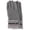 Gray, variant on CTM Teddy Synthetic Fleece Touchscreen Winter Gloves (Women)