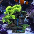 thumbnail image 4 of Landscape Waterfall House Landscape Fish Tanks Decorations for Aquariums Terrarium Shrimp House Ancient Ornaments, 4 of 7