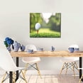 thumbnail image 5 of Xecao golf ball perched on a tee for Waterproof Framed Canvas Art - Modern Home Decor with Real Wood Frame for Gifting and Interior Design,Horizontal, 5 of 6