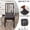 D, variante sur Housse de Siège pour Chaises de Salle à Manger - Ensemble de Protège-Chaises de Cuisine Housse pour Sièges de Salle à Manger Ajustement et Nettoyage Faciles