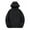 Black, variant on AherBiu Womens Rain Jacket with Hood Trendy Plus Size Lightweight Waterproof Windbreaker with Pockets Outdoor Color Block Raincoat