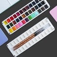 thumbnail image 2 of Slccxzc Airtight Watercolor Palette Box with Cover, Paint Saver for Gouache Acrylic Graffiti, 2 of 7