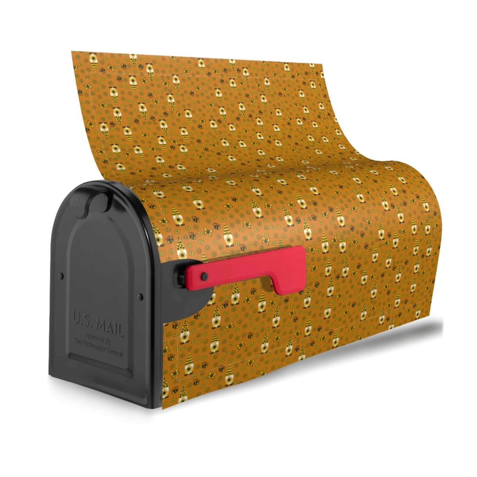 Kdxio Magnetic Mailbox Cover 25.5x21 in Mailbox Cover Outdoor Decoration Holiday Mailbox Covers for Home Garden Yard-25.5x21 in
