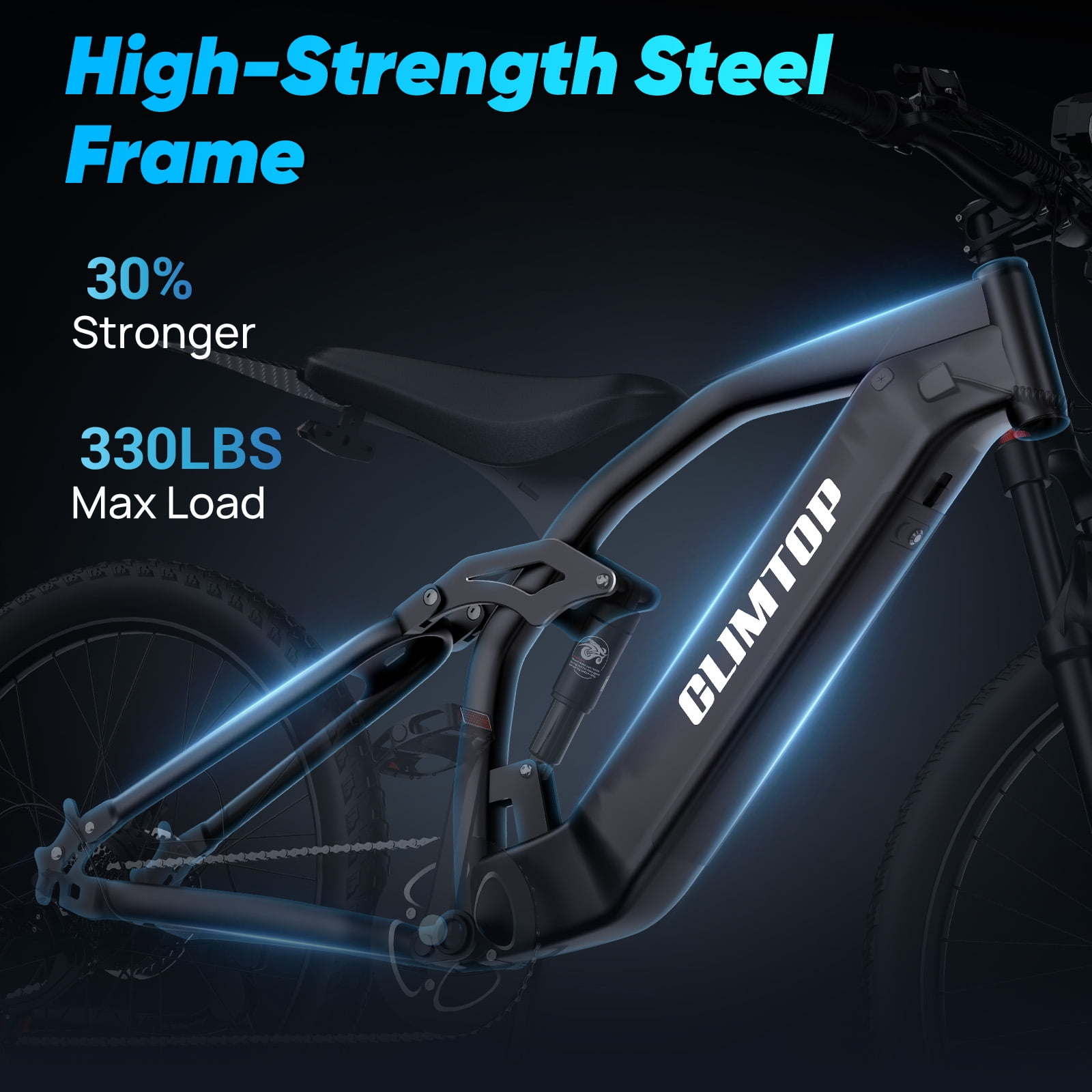 YVY Electric Bike for Adults, 48V 23AH,Up to 100 Miles,Peak 2000W Max 28MPH Electric Bicycle,27.5'' Tire 7 Speed Mountain Bike UL2849