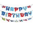 thumbnail image 1 of Artículos de fiesta GOTPASS, decoración de cumpleaños con temática de avión, 1 of 2