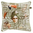thumbnail image 2 of Surya  Mind Games Throw Pillow - Dark Blue - 22 x 22 x 5in., 2 of 2
