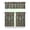 Mushroom (10), variant on Mushroom (10) Kitchen Curtain Valance 3 Piece Home Curtains and Valance Set Curtain Sink Window Decor Window Treatment Tier 27.5x36 Length