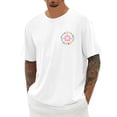 thumbnail image 3 of Telankuip Awareness Graphic T Shirts for Unisex Casual and Comfortable Casual Crewneck Short Sleeve Graphic Tee for Adult Support Lightweight Comfy Summer Workout T-Shirt Top White XS, 3 of 6