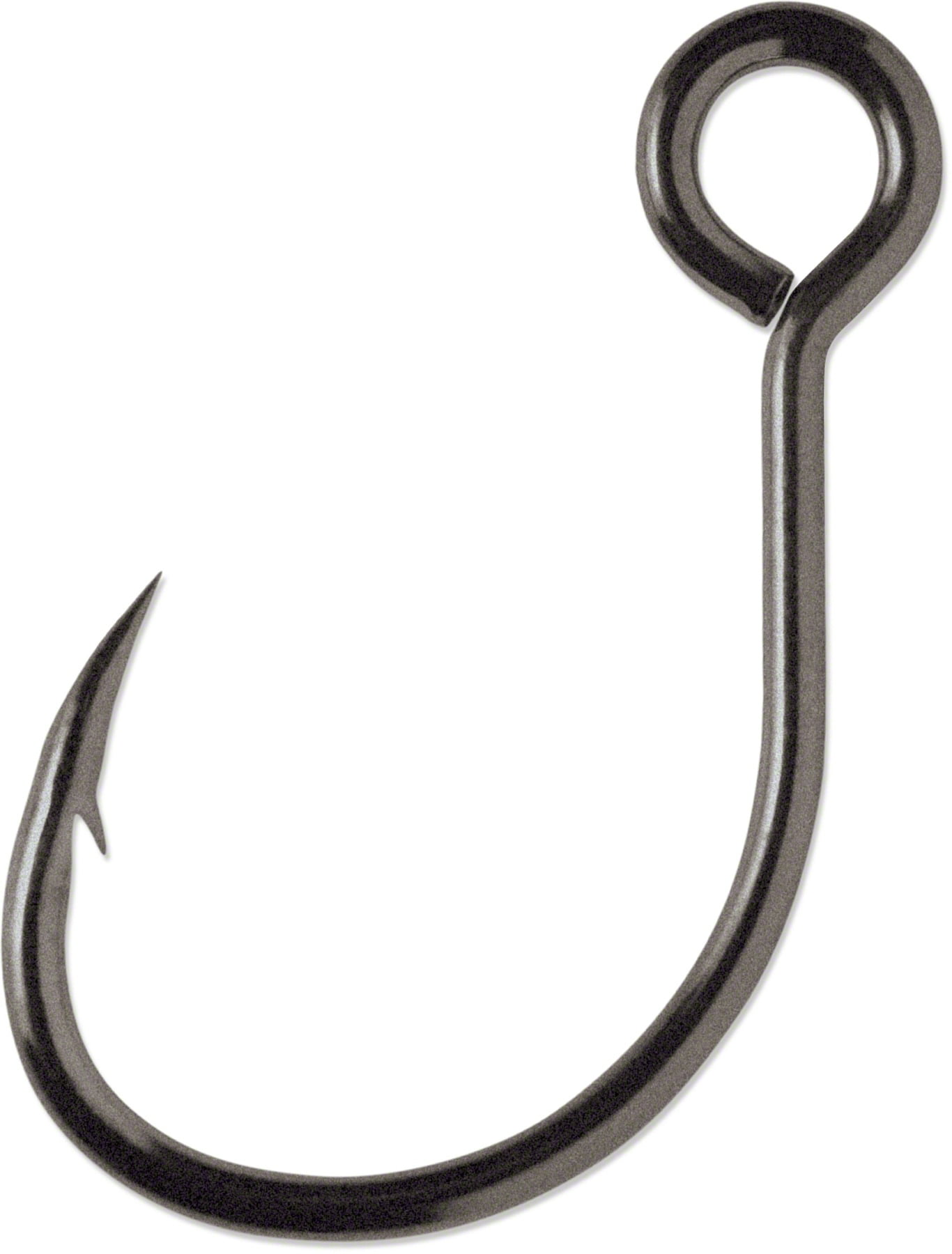 Owner Single Replacement Hooks Sz 1/0 4101-111 Black Chrome 8 Total HKS for sale online