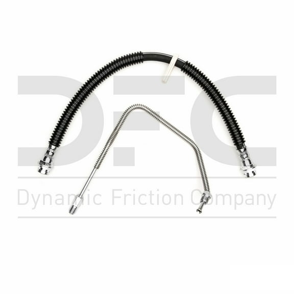 Rear Upper Right Dynamic Friction Company Brake Line Hose 350-40285 For 2001-2004 Chrysler Town & Country, 2001-2004 Dodge Grand Caravan