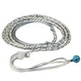 thumbnail image 1 of 4.59ft Small Animal Leash Adjustable Braided Rat Leash Hamster Leash with Bell, 1 of 10
