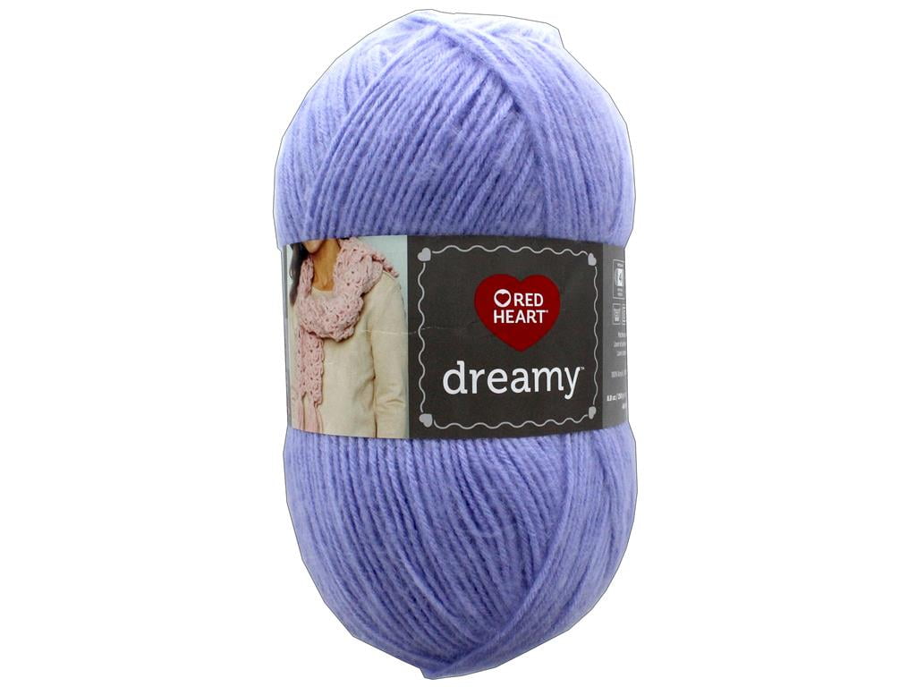 Red Heart E861.8311 Dreamy Yarn Ivory Knitting & Crochet Yarn