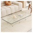 thumbnail image 7 of Tempered Glass Table Top, 24"x48" Rectangle Glass with Durable and Heat-Resistant,Clear Glass Table Tops Versatile for Dining Kitchen Coffee Tables, 7 of 7