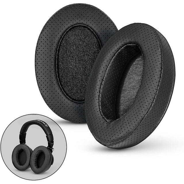 Brainwavz Replacement Memory Foam Earpads - Suitable for Many Other Large Over The Ear Headphones - AKG, HifiMan, ATH,
