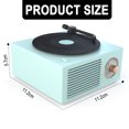 thumbnail image 2 of Altavoz Bluetooth estilo tocadiscos de vinilo, estilo clásico antiguo, aspecto bonito, regalo, 2 of 6