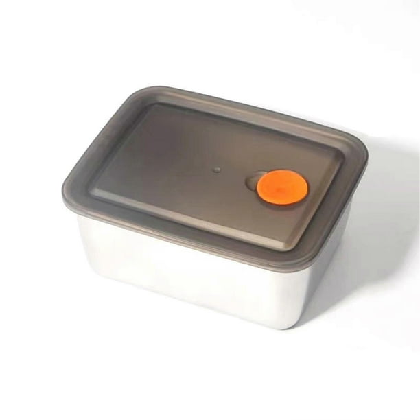 Stainless Steel Squared Plate with Lid Stackable Food Grade Dish for DIY Baking Pastries