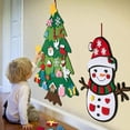 thumbnail image 3 of Árbol de Navidad de fieltro GZSO Montessori con luces para niños pequeños, 3 of 7