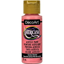 DecoArt Americana Acrylic Paint, 2 oz, Red Color Family, Matte Finish