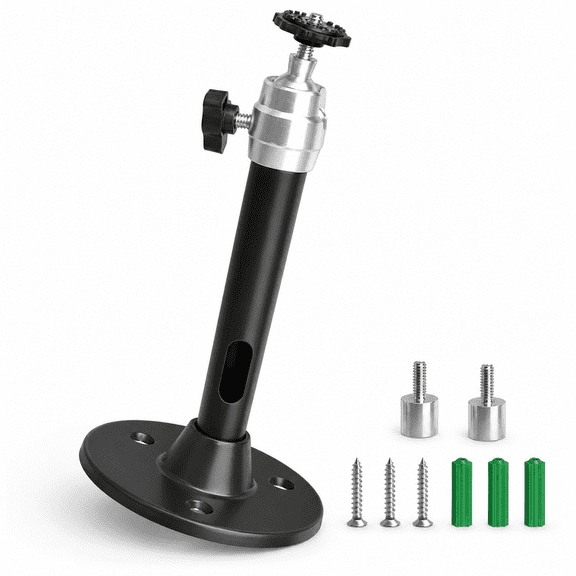 Mini Ceiling Wall Projector Mount Stand Compatible with QKK,DR.J,DBPOWER,Anker,VANKYO,AAXA,Jinhoo,PVO,TMY,AuKing and Most Other Mini Projector (175mm,Black)