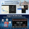 thumbnail image 5 of Android 13 Car Stereo For Scion xB 2008-2015, 10.1 Inch 2 Din Touchscreen Radio with Wireless CarPlay & Android Auto, 4GB RAM 64GB ROM, Includes AHD Backup Camera & Microphone, 5 of 8