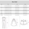 thumbnail image 3 of Womens Summer Fashion Striped Printed Button Nine-Point Pants Casual Versatile Straight Pants Comfortable Soft Loose Pant, 3 of 6