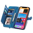 thumbnail image 4 of Funda billetera anti-golpes para GANGXUN iPhone XSMax , ideal para día a día y trabajo, 4 of 5