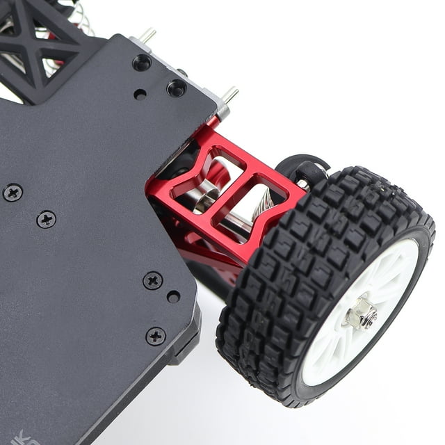 Xingzhi Aluminum Alloy 1/14 Front Rear Portal Axle DIY Kit Durable Rc Front Rear Portal Axle DIY Kit For MJX 14303 14302 14301 Red