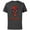 Charcoal, variant on Marvel Deadpool Melting - Short Sleeve Cotton T-Shirt for Adults - Customized-Black