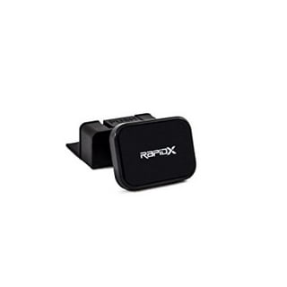 RapidX RXCARIBLK Cari 3-in-1 Phone Wallet with Card Holder Mobile Stand & Mobile Holder Strap - Black